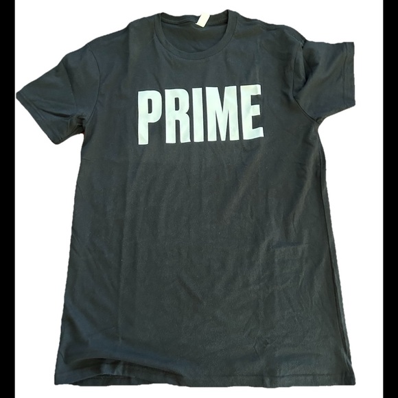 Prime Hydration T-Shirt Black Size M Unisex Super Soft No Flaw Excellent Cond - Picture 1 of 6